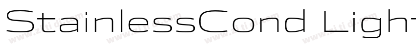 StainlessCond Light字体转换 StainlessCond Light字体转换